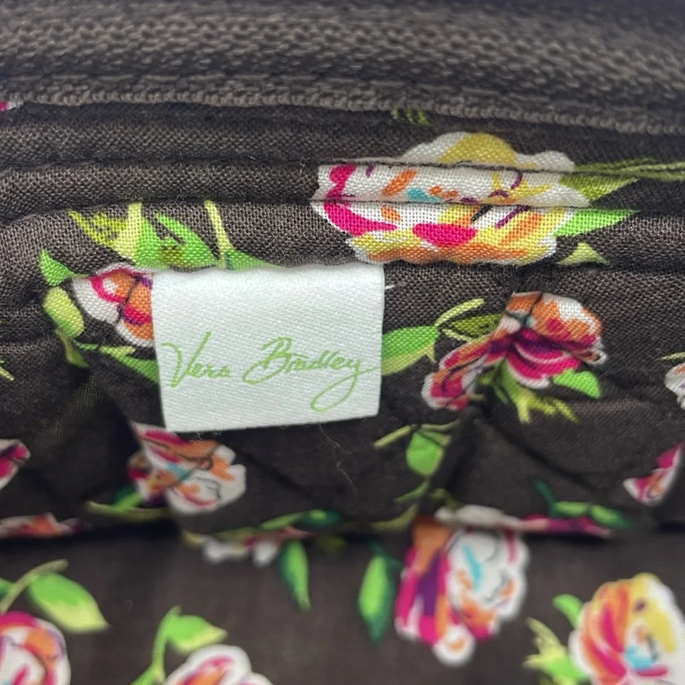 Vera Bradley Frannie Rose Cross Body Bag